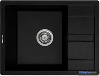 Кухонная мойка ZorG Apollo 65 (черный опал) - фото