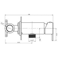 Гигиенический душ Gross Aqua Bidet GA042602MB - фото2