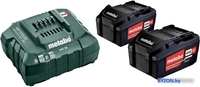 Аккумулятор с зарядным устройством Metabo 685050000 (18В/4 Ah + 12-36В) - фото