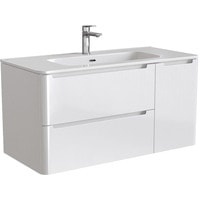 Мебель для ванных комнат IDDIS Тумба под умывальник Edifice 100 EDI80W0i95 - фото