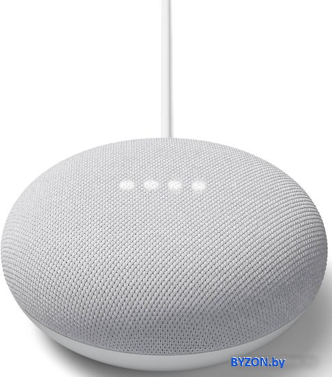 Умная колонка Google Nest Mini 2nd Gen (светло-серый) Умная колонка Google Nest Mini 2nd Gen (светло-серый)
