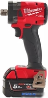 Гайковерт Milwaukee M18 FIW2P12-502X 4933478447 (с 2-мя АКБ, кейс) - фото