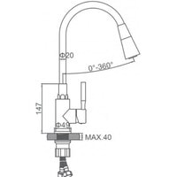 Смеситель Ledeme L74199-9 - фото2