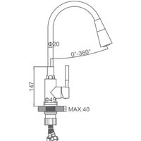 Смеситель Ledeme L74199-2 - фото2