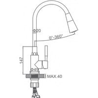 Смеситель Ledeme L74199-1 - фото2