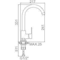 Смеситель Ledeme L4033B-2 - фото2