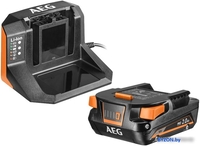Аккумулятор с зарядным устройством AEG Powertools SET L1820S 4935478932 (18В/2 Ah + 18В) - фото