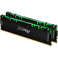 Оперативная память Kingston FURY Renegade RGB 2x8GB DDR4 PC4-25600 KF432C16RBAK2/16 - фото