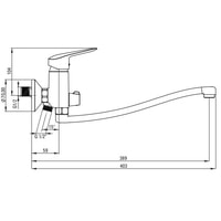 Смеситель Deante Boro BMO 057M - фото2
