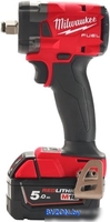 Гайковерт Milwaukee M18 FIW2F12-502X 4933478444 (с 2-мя АКБ, кейс) - фото