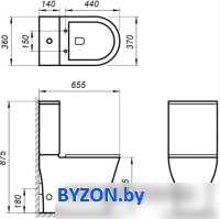 Бачок для унитаза BelBagno BB340T - фото2