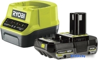 Аккумулятор с зарядным устройством Ryobi RC18120-120C 5133005090 (18В/2.0 Ah + 18В) - фото