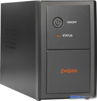 Источник бесперебойного питания ExeGate Power Back BNB-400.LED.AVR.C13.RJ - фото