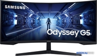 Монитор Samsung Odyssey G5 LC34G55TWWIXCI - фото