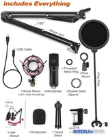 Микрофон FIFINE T732 - фото2
