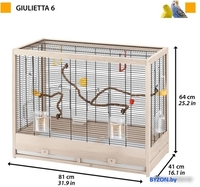 Клетка Ferplast Giulietta 6 52067217 - фото2