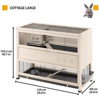 Клетка Ferplast Cottage Large 57094200 - фото2