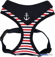Шлейка Puppia Seaman PAUA-HA1832-NY-XL (синий) - фото