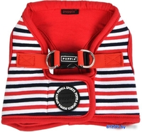 Шлейка-жилетка Puppia Seaman PAUA-HB1832-RD-XL (красный) - фото2