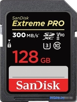 Карта памяти SanDisk Extreme Pro V90 SDXC 128GB SDSDXDK-128G-GN4IN - фото