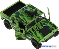 Игрушечный транспорт Технопарк Армейский Внедорожник HUMVEPICKUP-12MIL-GN - фото2