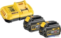Аккумулятор с зарядным устройством DeWalt DCB118X2 (18В/9 Ah + 14.4-18В) - фото2