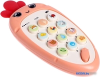 Музыкальная игрушка Zabiaka Крошка-Моркошка 5148882 (розовый) - фото2