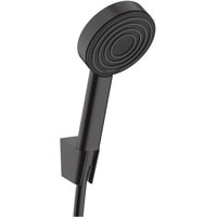 Душевой гарнитур Hansgrohe Pulsify 105 1jet 24301670 (черный матовый) - фото
