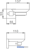 Мыльница Ledeme L71802 - фото2