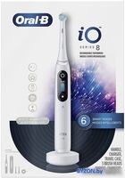 Электрическая зубная щетка Oral-B iO 8 (белый, 3 насадки) - фото2