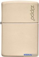 Зажигалка Zippo Classic Flat Sand Zippo Logo 49453ZL - фото2