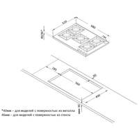 Варочная панель Korting HG 761 CTSI - фото2