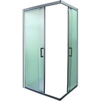 Стеклянная шторка для ванны River Morava XL 120/80/24 MT - фото