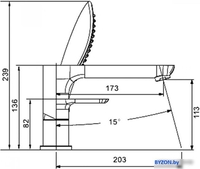 Смеситель Vieir V283532 - фото2