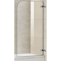 Стеклянная шторка для ванны WeltWasser WW 100D1-80 - фото