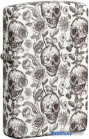 Зажигалка Zippo Skeleton Design 49458-000003 - фото