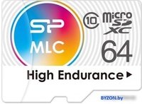 Карта памяти Silicon-Power High Endurance microSDXC SP064GBSTXIU3V10SP 64GB (с адаптером) - фото2