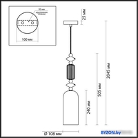 Подвесная люстра Odeon Light Candy 4861/1D - фото2