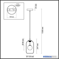 Подвесная люстра Odeon Light Lostar 4953/1 - фото2