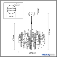 Подвесная люстра Odeon Light Stika 4988/10 - фото2
