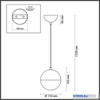 Подвесная люстра Odeon Light Pinga 4958/1 - фото2