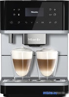 Эспрессо кофемашина Miele CM 6160 (серебристый металлик) - фото