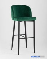 Stool Group Оскар велюр барный (изумрудный) - фото2