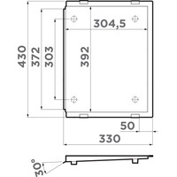 Крыло для мойки Omoikiri RE-01 LG 4999017 - фото2