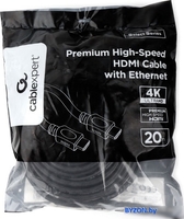 Кабель Gembird CC-HDMI4L-20M (20 м, черный) - фото2