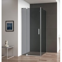 Душевой уголок Cezares SLIDER-AH-1-80-70/80-GRIGIO-CR - фото