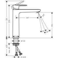 Смеситель Hansgrohe Vernis Blend 71582000 - фото2