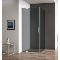 Душевой уголок Cezares SLIDER-AH-1-80-90/100-GRIGIO-Cr - фото