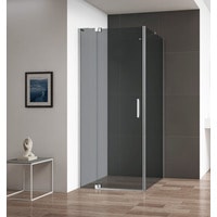 Душевой уголок Cezares SLIDER-AH-1-90-90/100-GRIGIO-Cr - фото