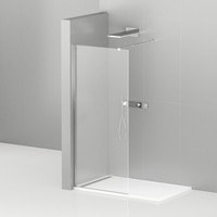 Душевая стенка Cezares LIBERTA-L-1-140-C-Cr - фото